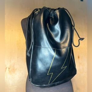 Carolina Herrera BAD BOY ny drawstring lightning bolt backpack